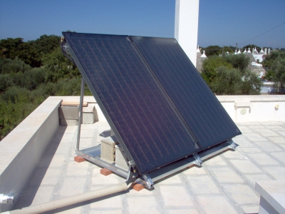 Impianto solare termico 
